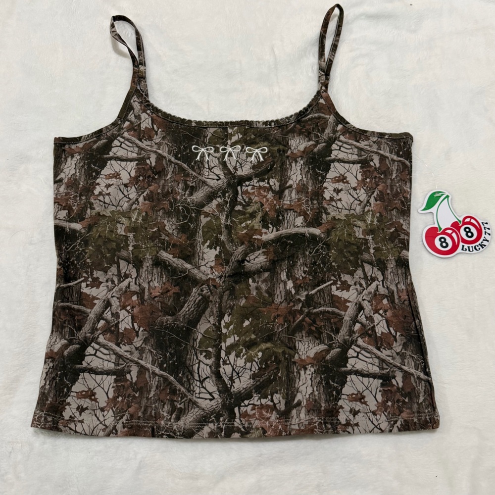 Lucky Brand Camouflage Camisole